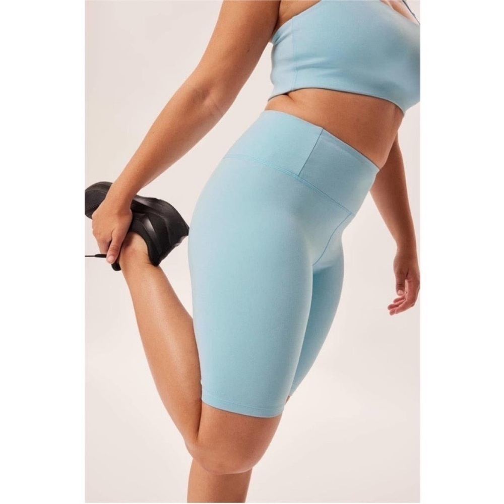 Girlfriend Collective FLOAT Ultralight Bike Shorts - Dewdrop (discontinued)